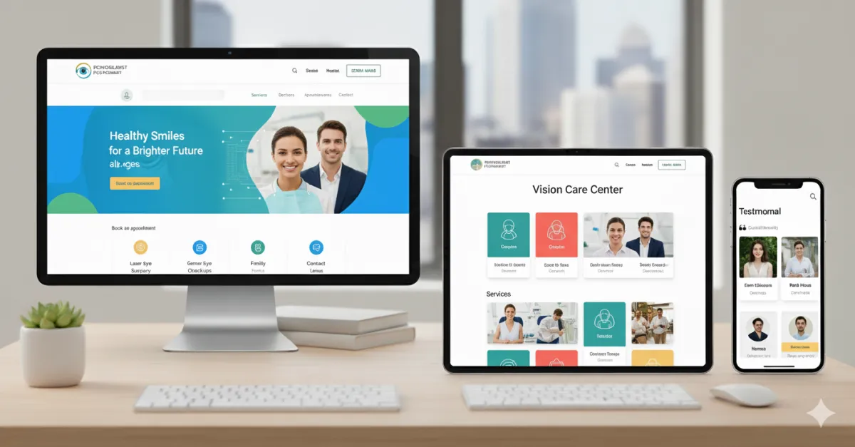 Diş Kliniği / Diş Hekimi Web Tasarımı