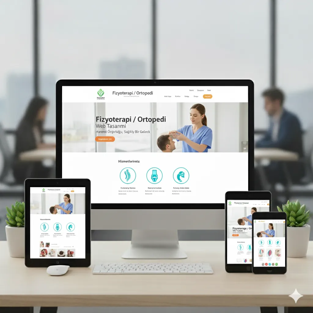 Ortopedi / Fizyoterapi Web Tasarımı