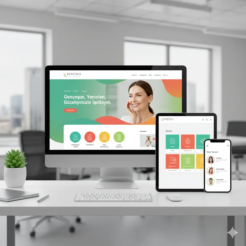 Estetik Kliniği Web Tasarımı
