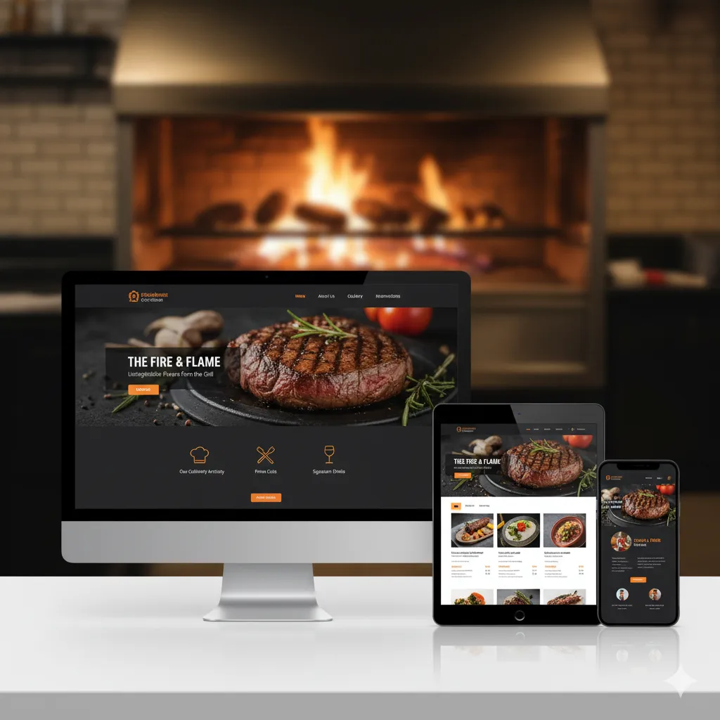 Steakhouse & Ocakbaşı Web Tasarımı
