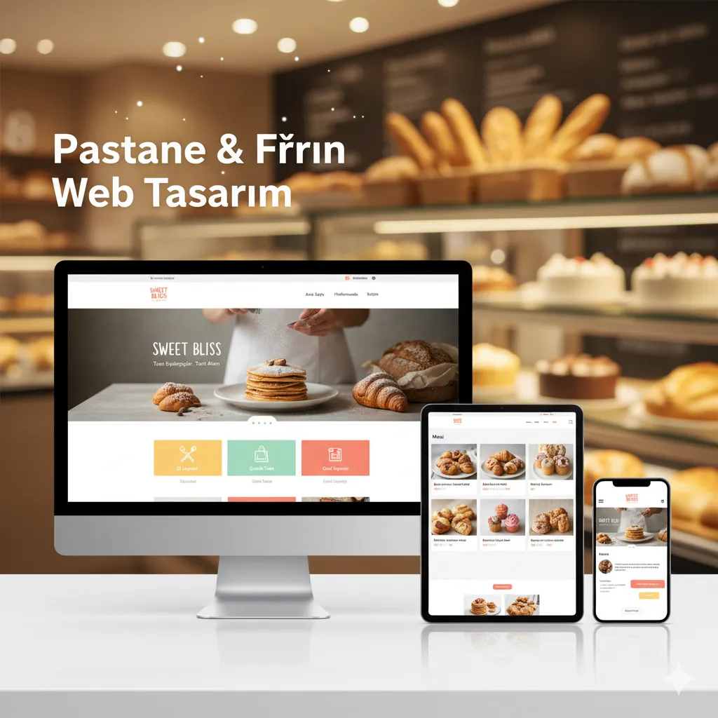 Pastane & Fırın Web Tasarımı